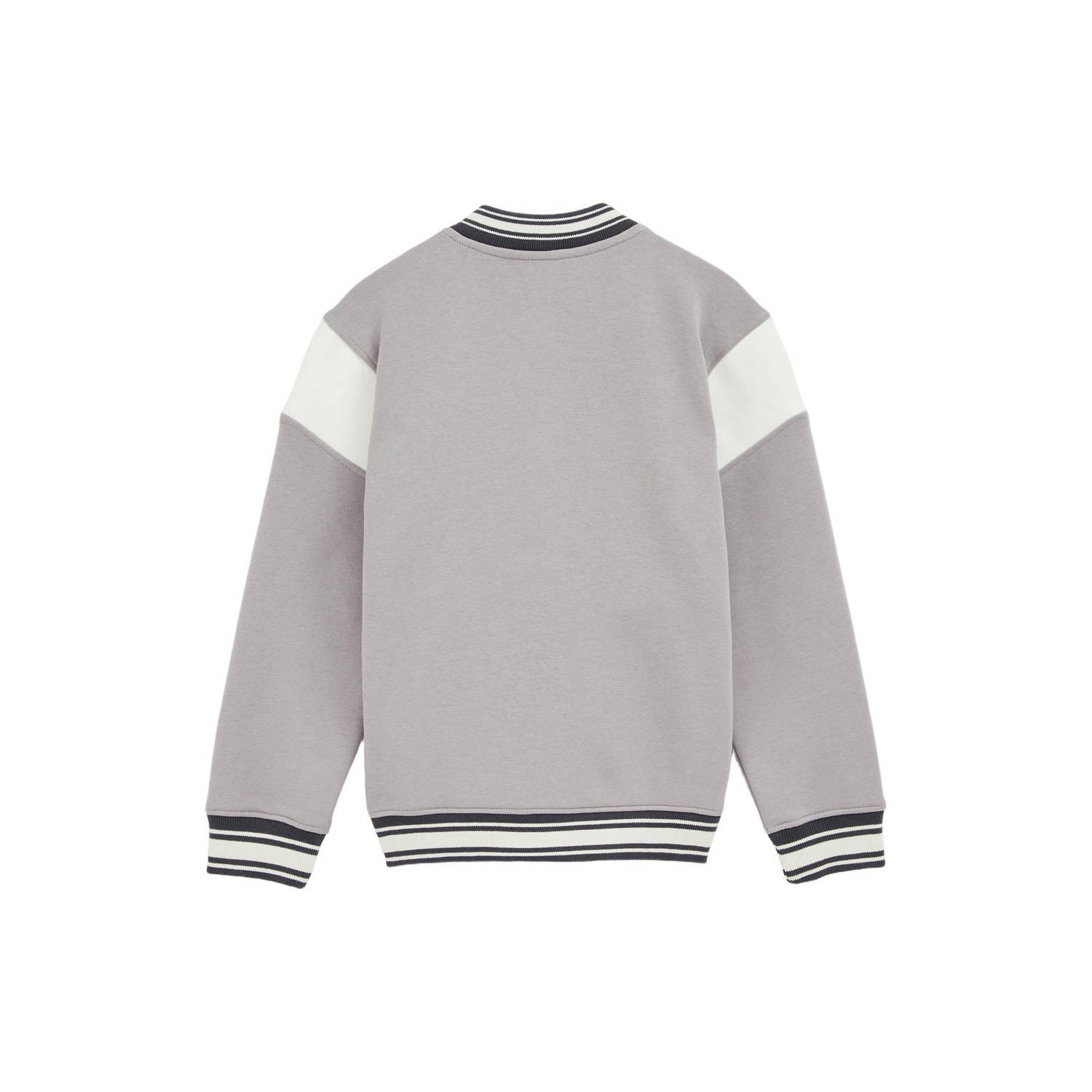 WE Fashion Blue Ridge bomberjack grijs