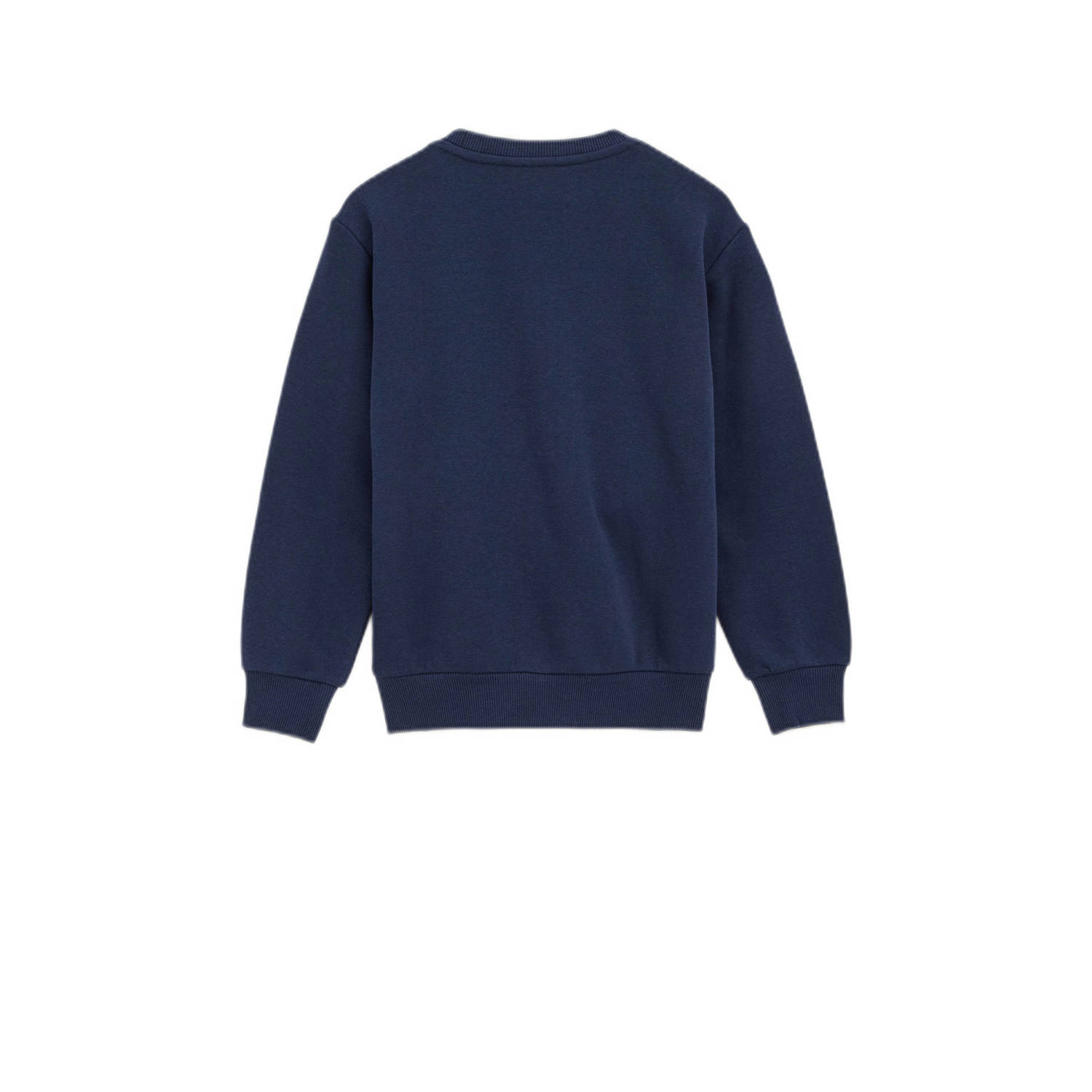 WE Fashion Blue Ridge sweater donkerblauw