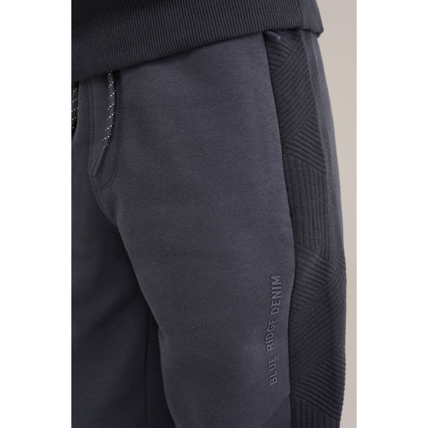 WE Fashion slim sweatpant antraciet