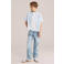 WE Fashion Blue Ridge loose fit jeans light blue denim