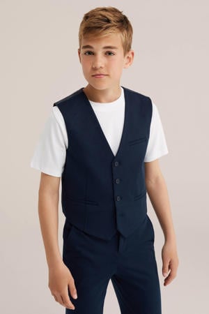 gilet donkerblauw