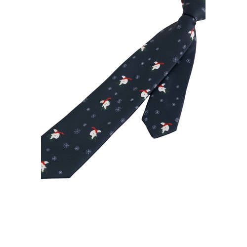 WE Fashion stropdas blauw afbeelding