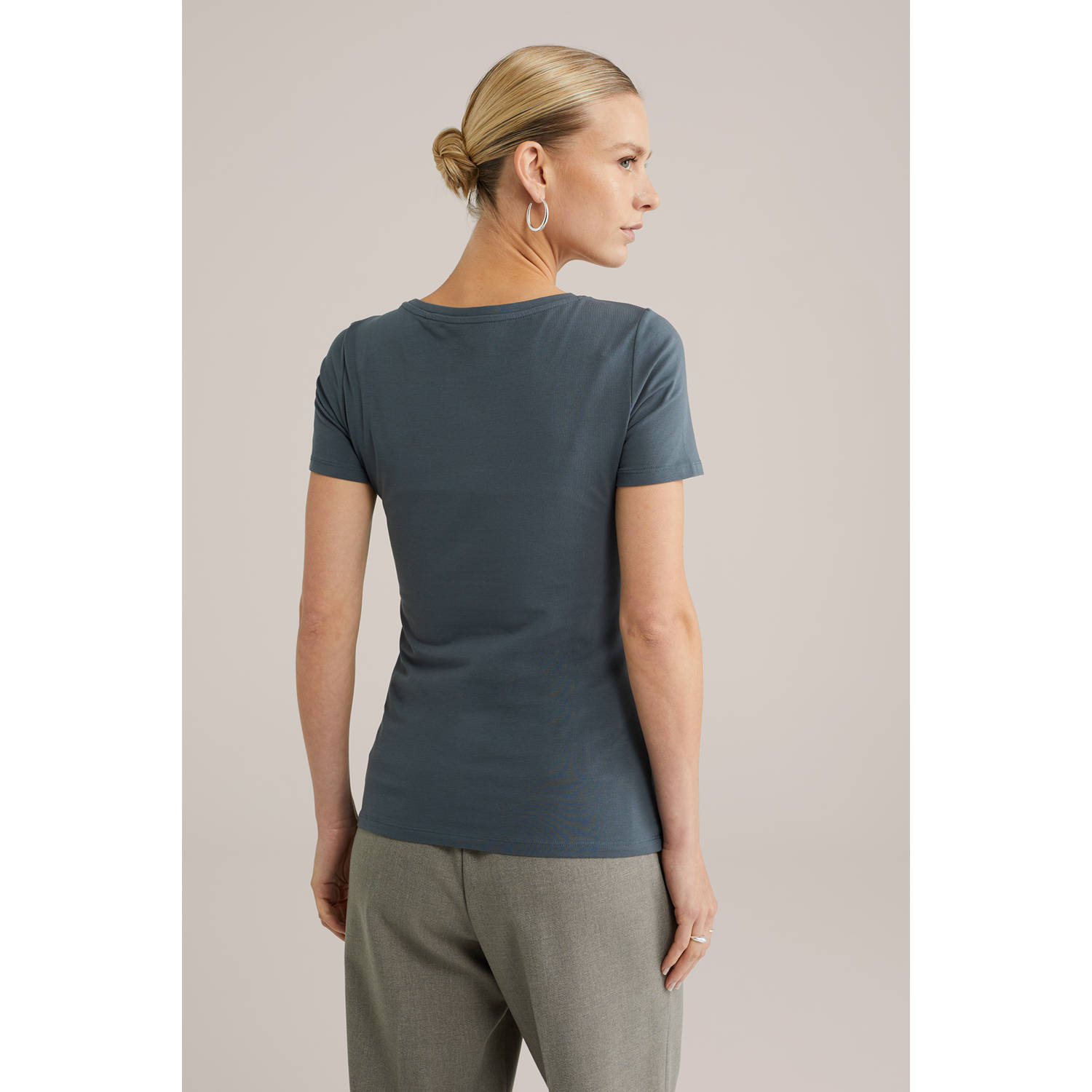 WE Fashion T-shirt grijsblauw