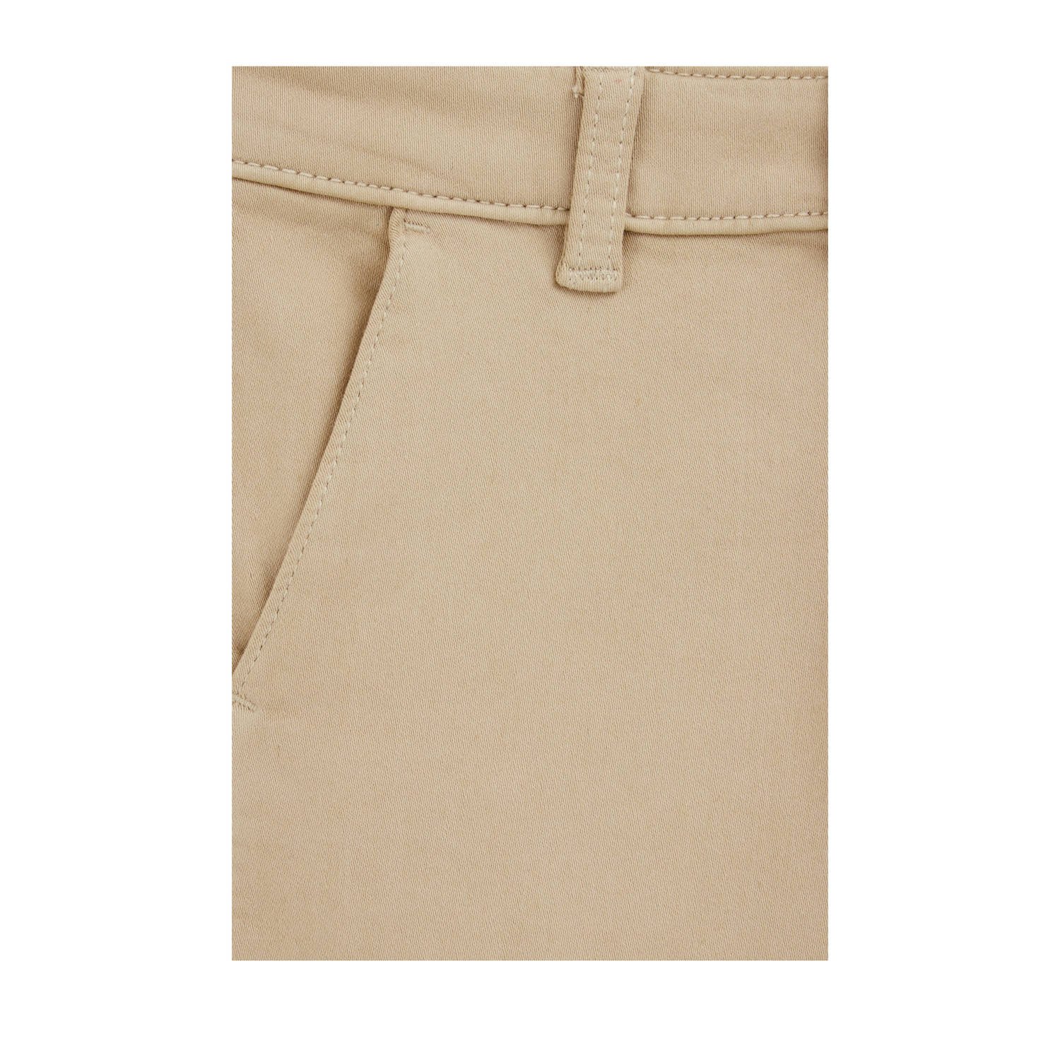 WE Fashion slim chino kaki