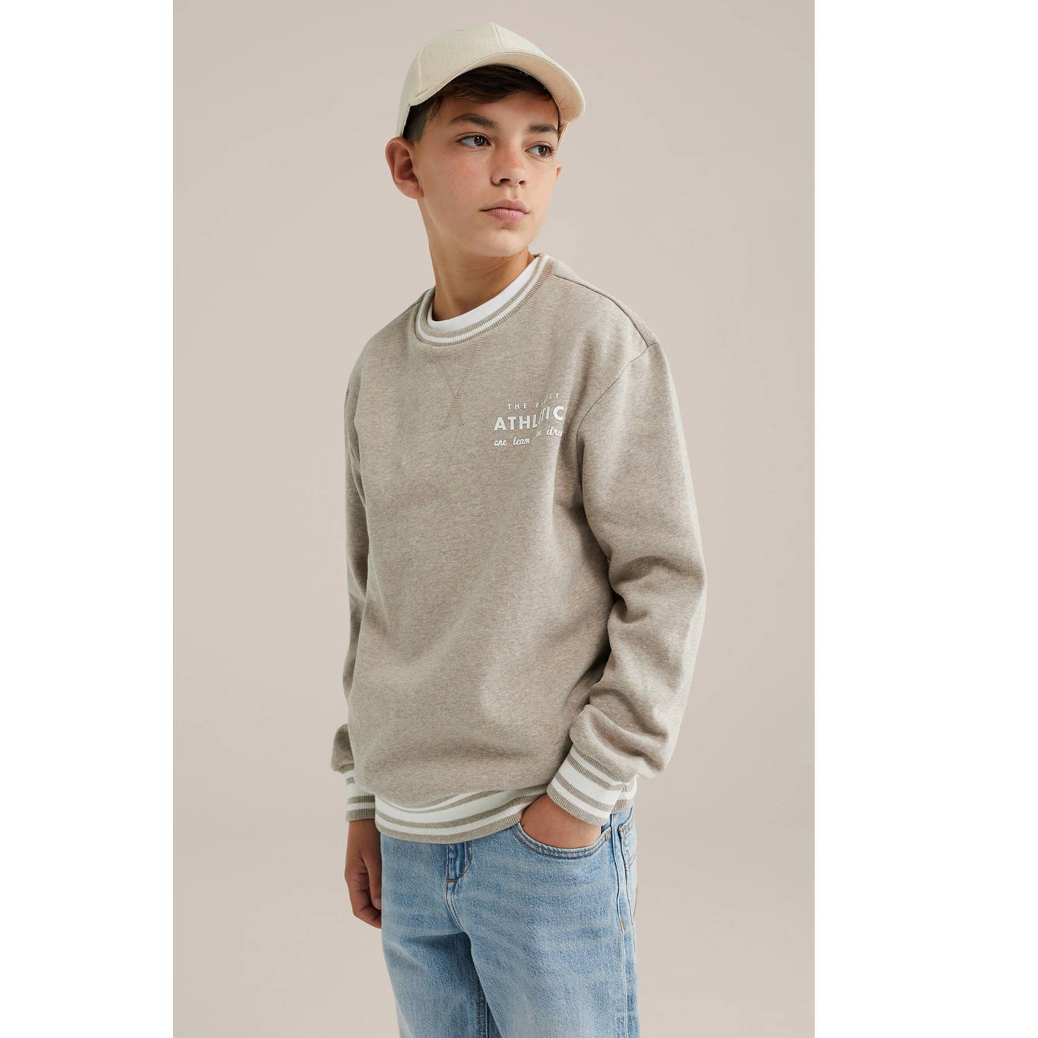 WE Fashion Blue Ridge sweater beige