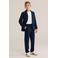 WE Fashion pantalon donkerblauw