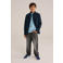 WE Fashion overshirt marineblauw