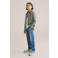 WE Fashion overshirt olijfgroen