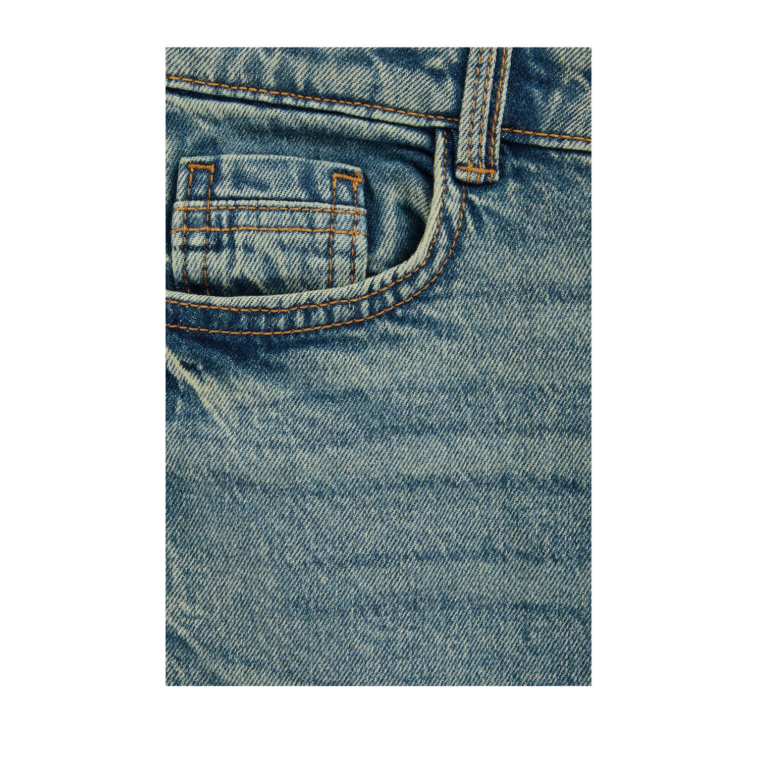 WE Fashion waist regular fit jeans medium blue denim