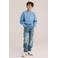 WE Fashion Blue Ridge waist regular fit jeans medium blue denim