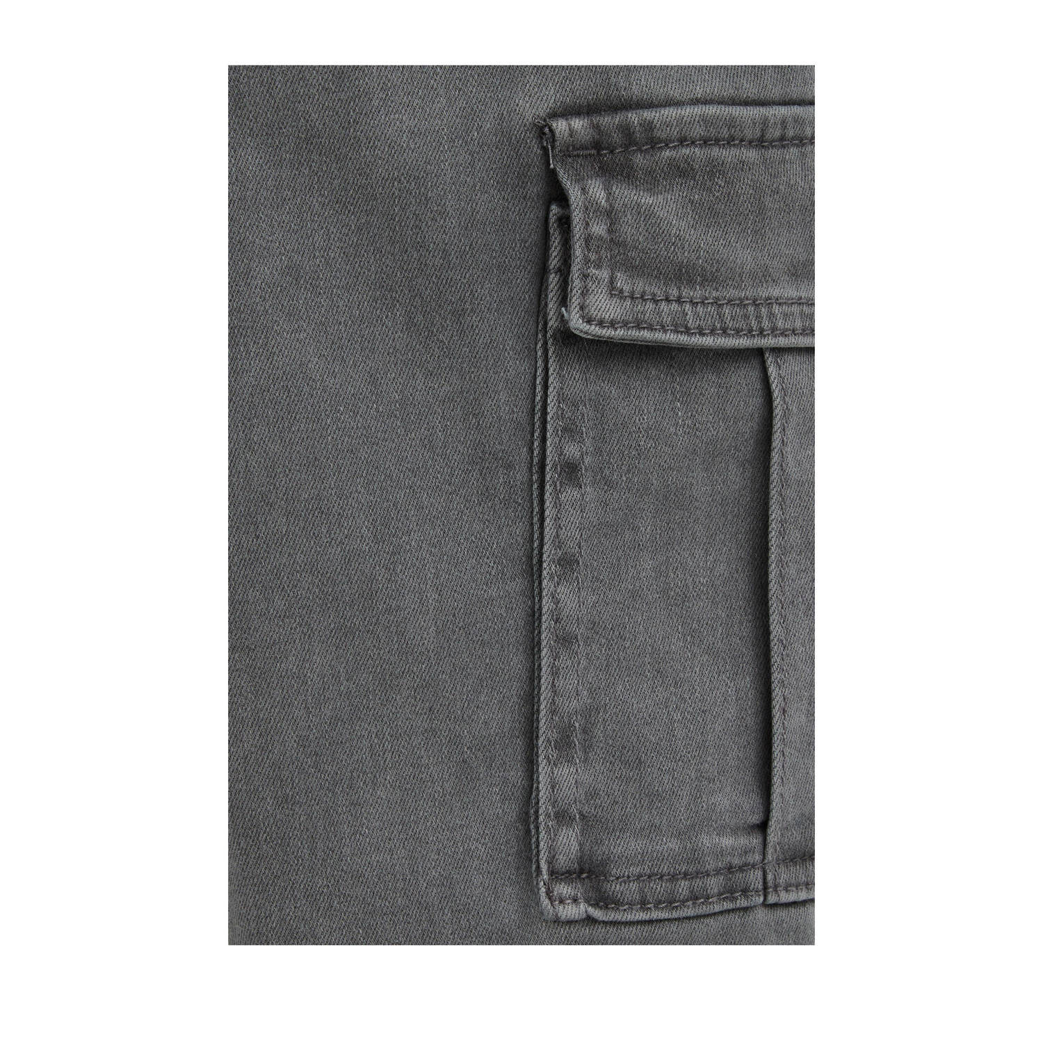 WE Fashion waist tapered jeans grey denim