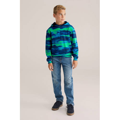 WE Fashion Blue Ridge sweater blauw afbeelding