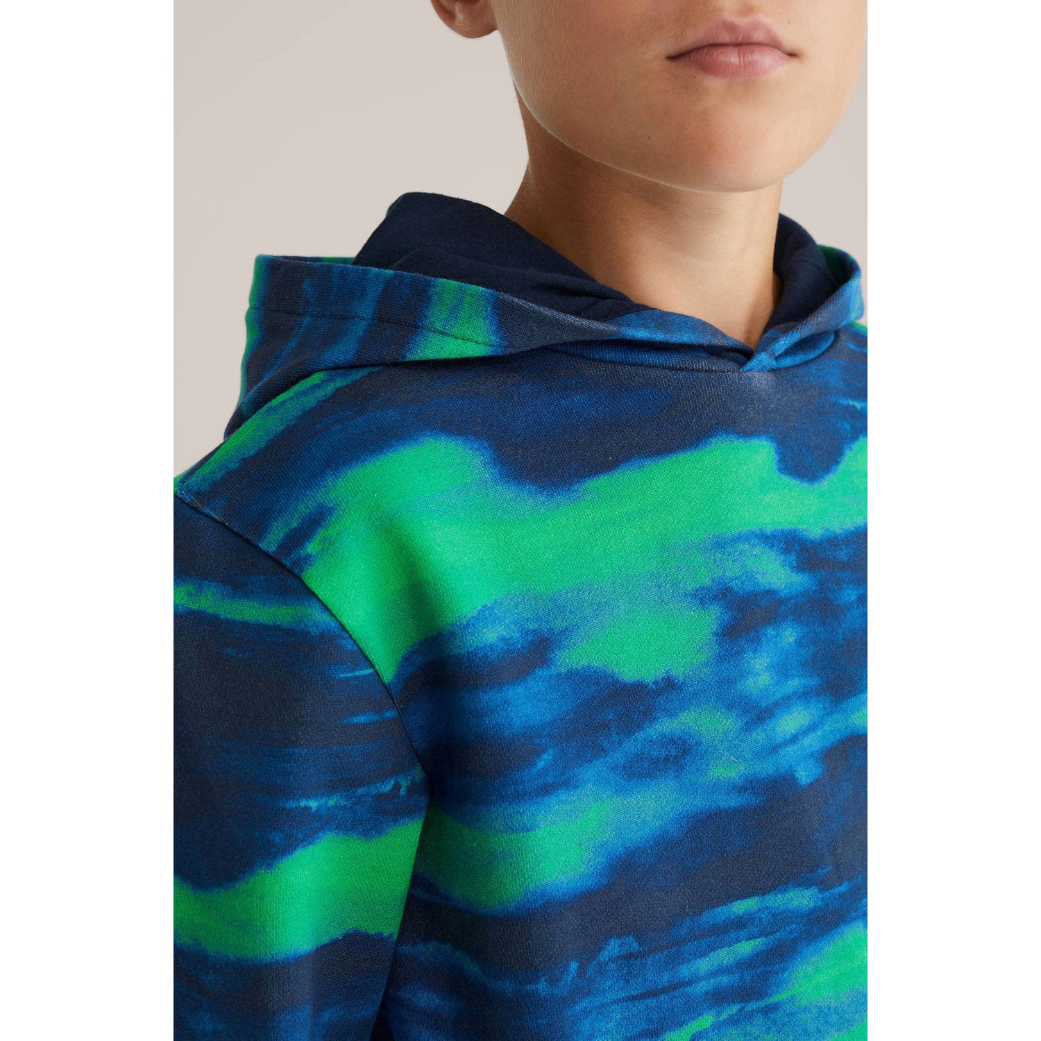 WE Fashion Blue Ridge sweater blauw