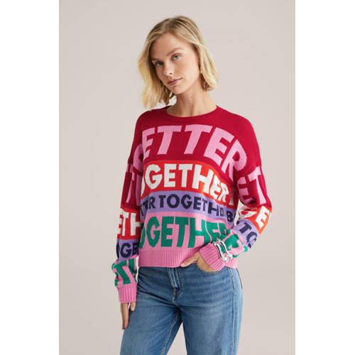 WE Fashion pullover multi afbeelding