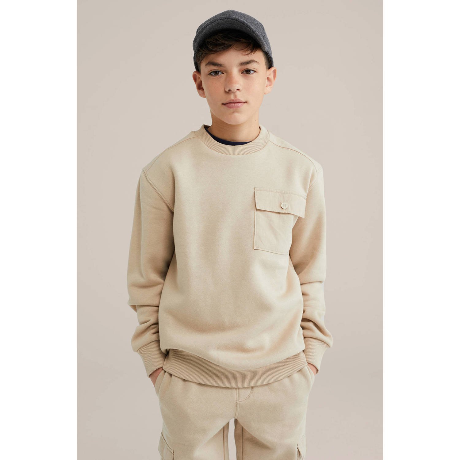 WE Fashion Blue Ridge sweater beige