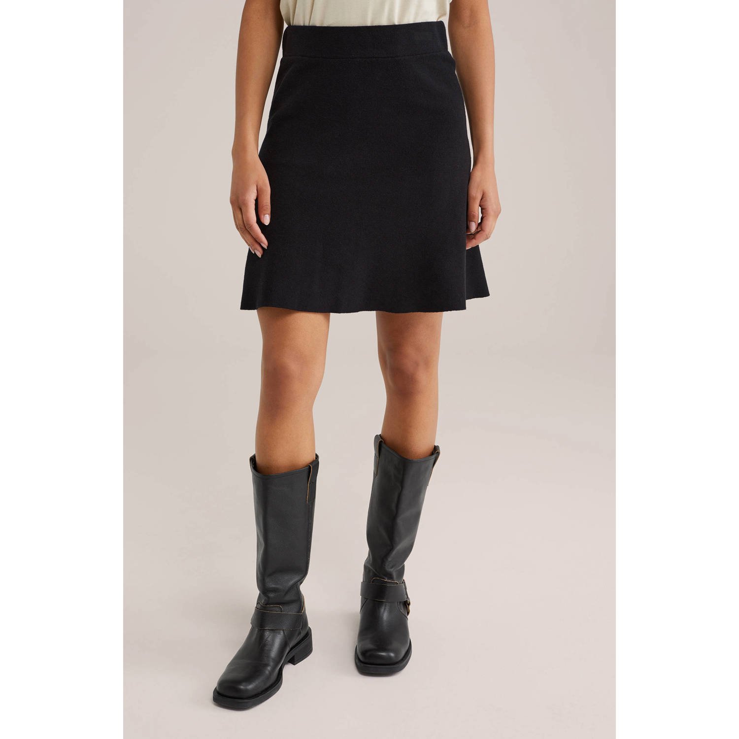 WE Fashion korte rok zwart