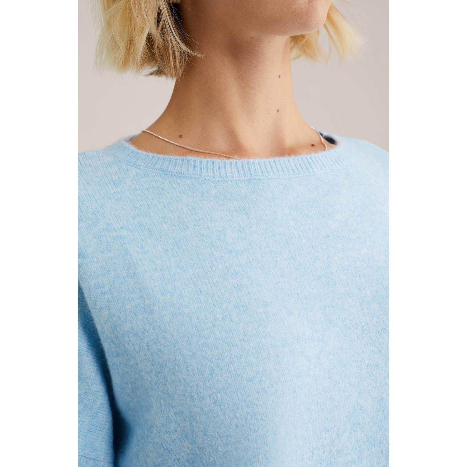 WE Fashion trui lichtblauw
