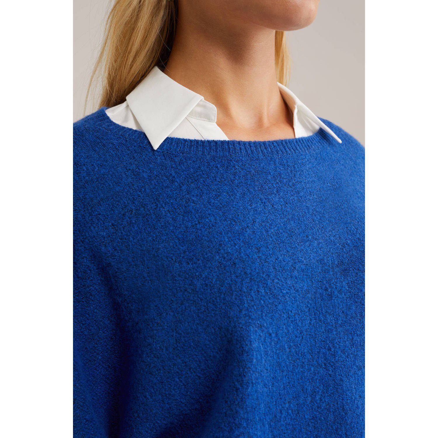 WE Fashion trui blauw