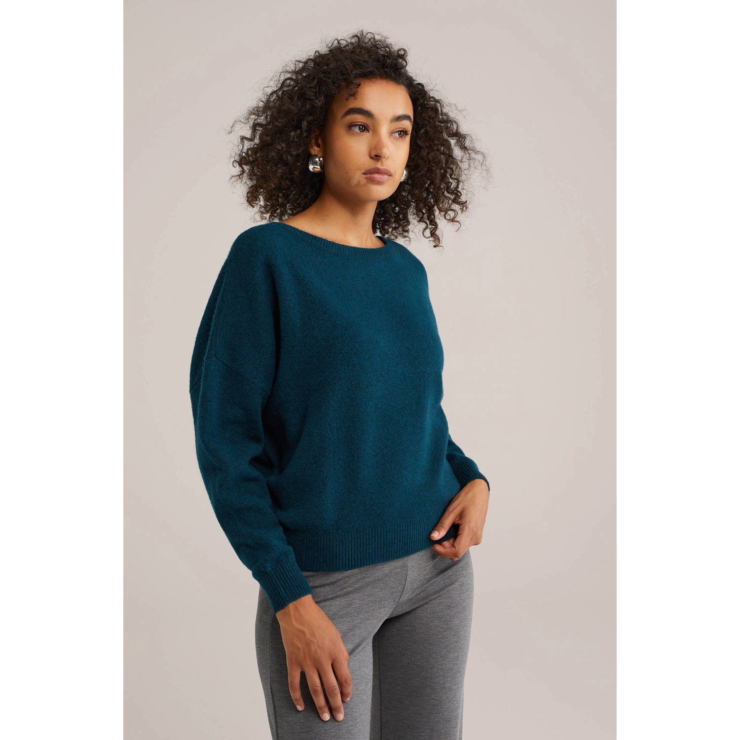 WE Fashion trui blauw