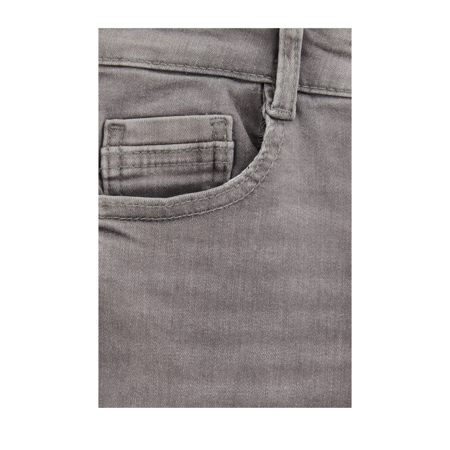 WE Fashion waist slim fit jeans grey denim