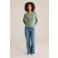 WE Fashion wollen trui lichtgroen