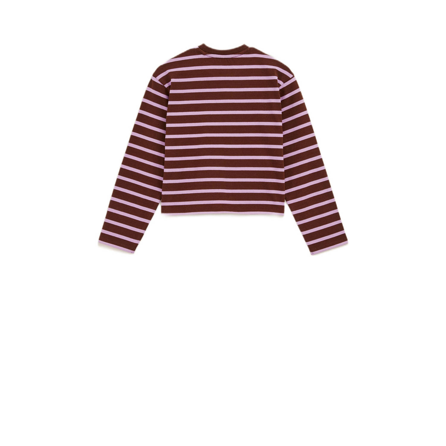 WE Fashion longsleeve donkerrood