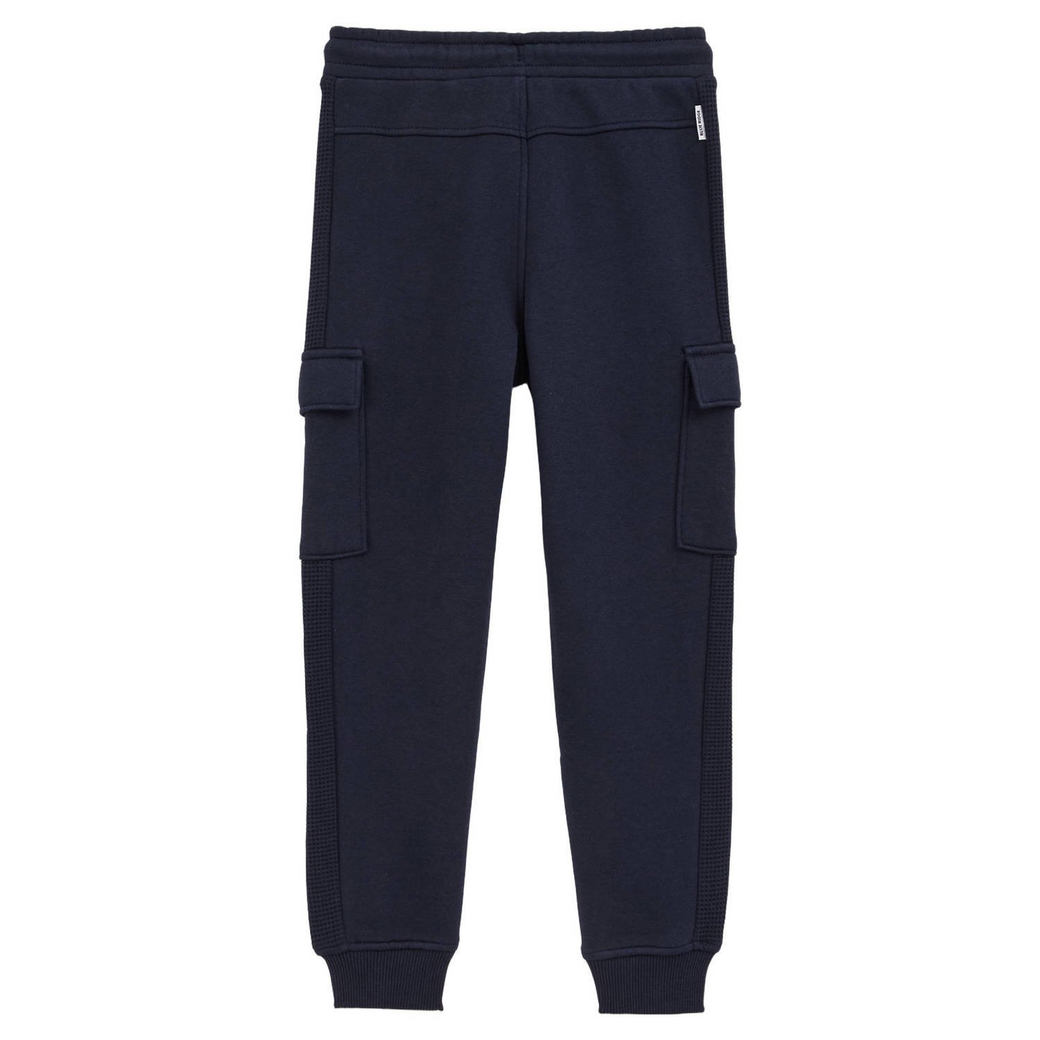 WE Fashion Blue Ridge slim casual broek marine