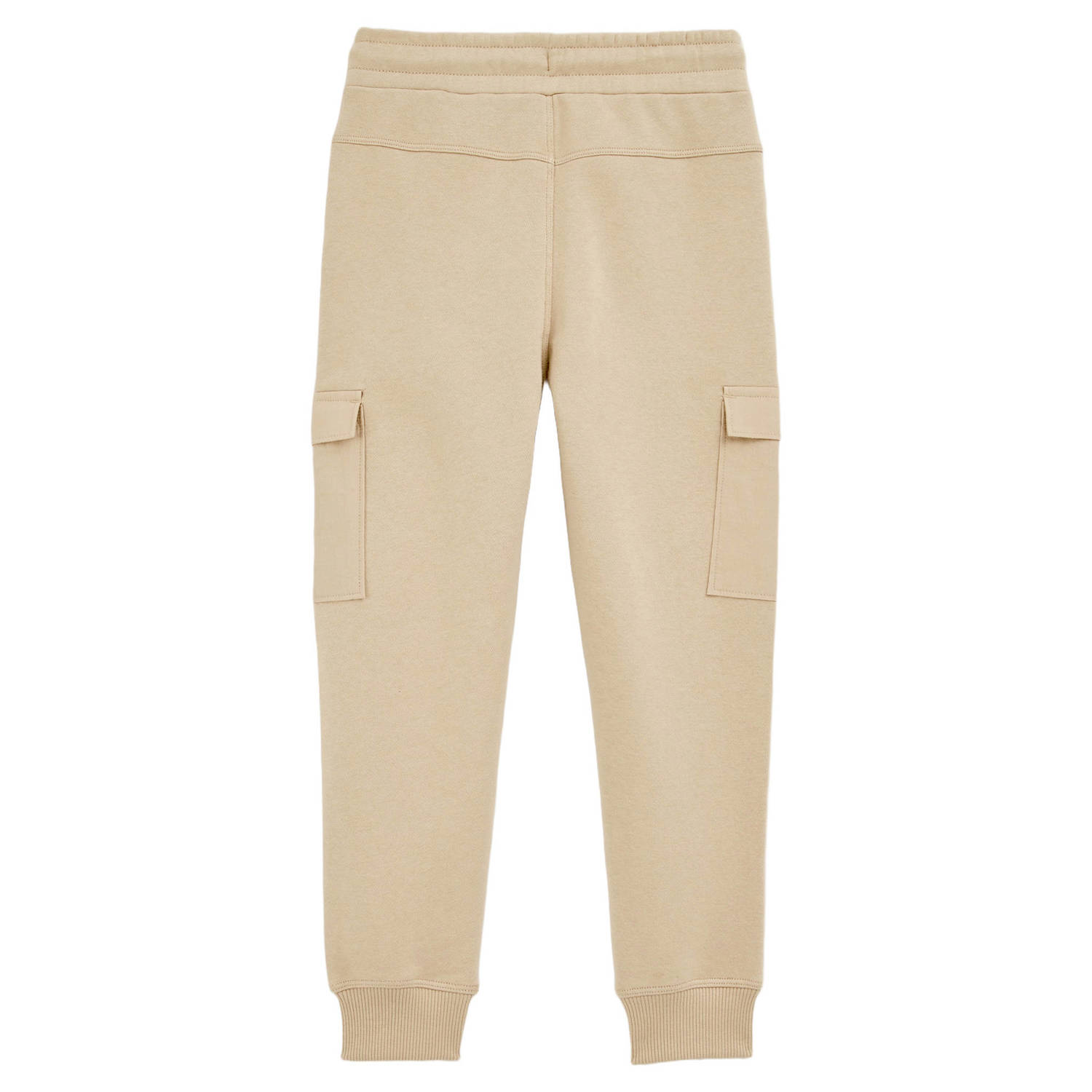 WE Fashion Blue Ridge slim cargo broek beige