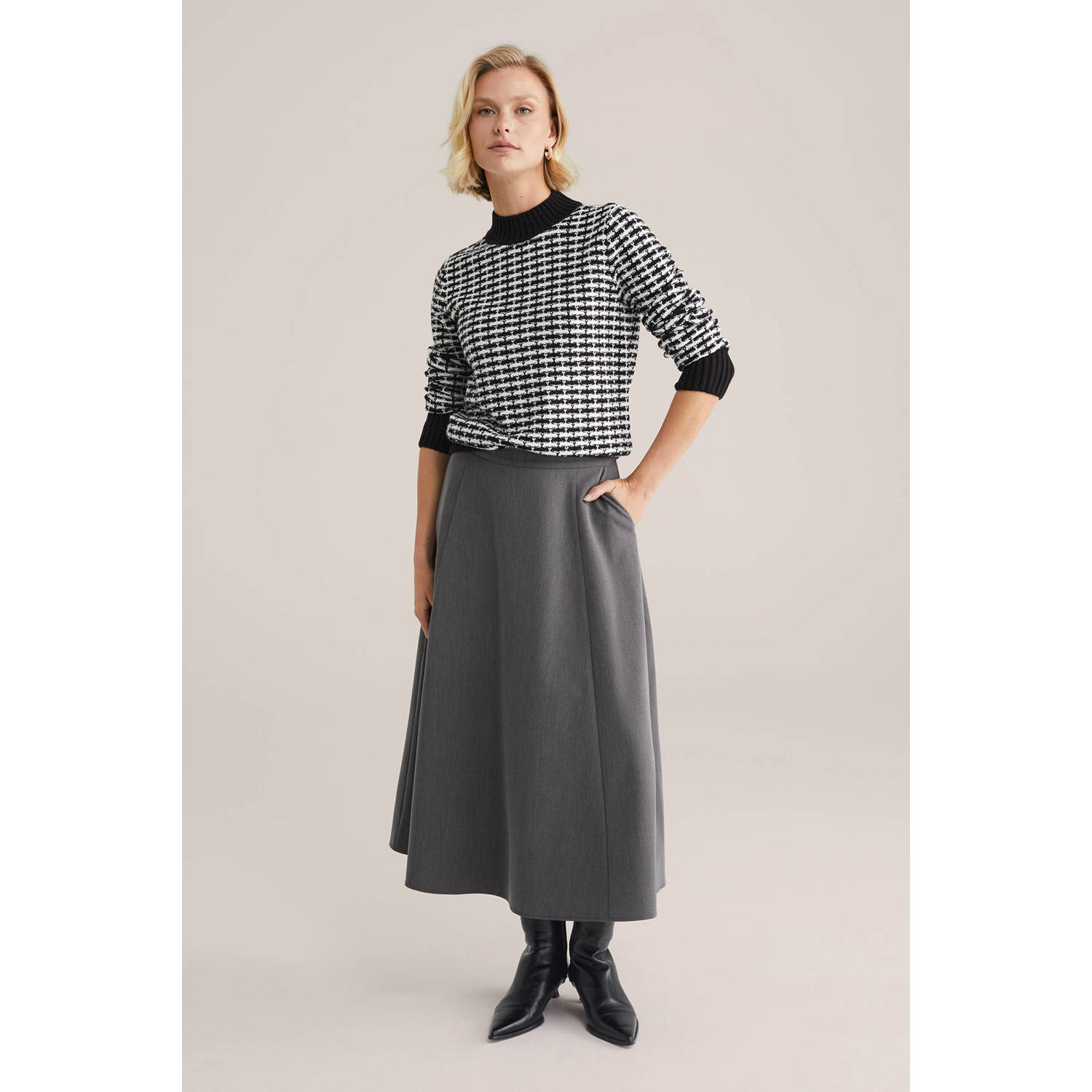 WE Fashion trui zwart