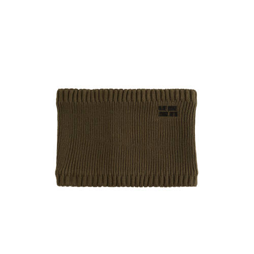 WE Fashion Blue Ridge gebreide colsjaal Hidde bruin afbeelding