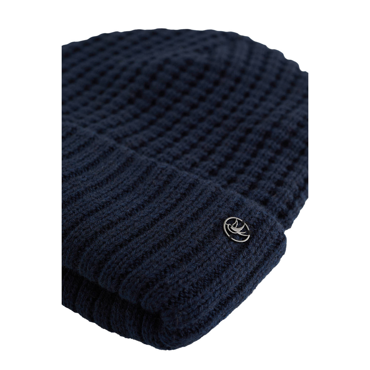 WE Fashion muts donkerblauw