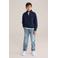 WE Fashion Blue Ridge sweater donkerblauw