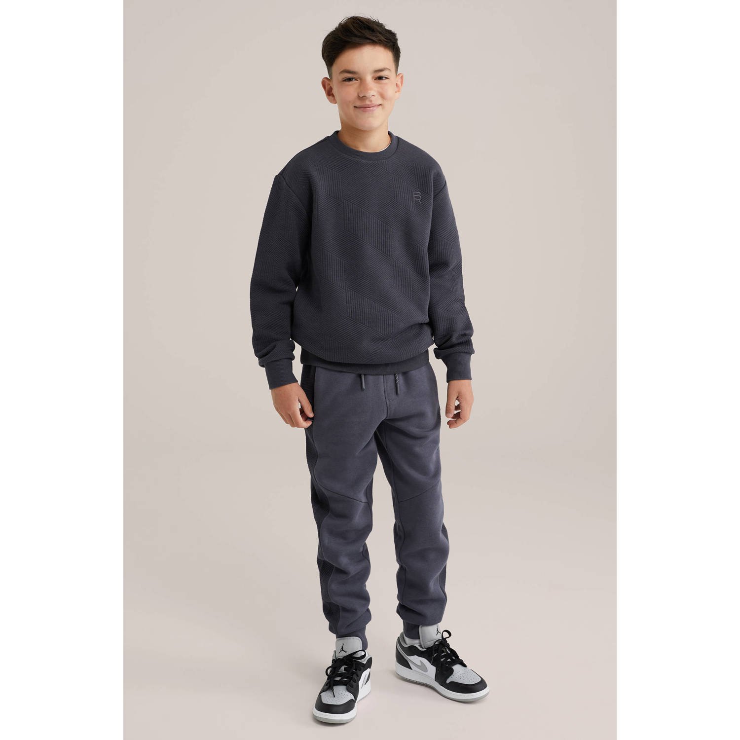 WE Fashion sweater antraciet