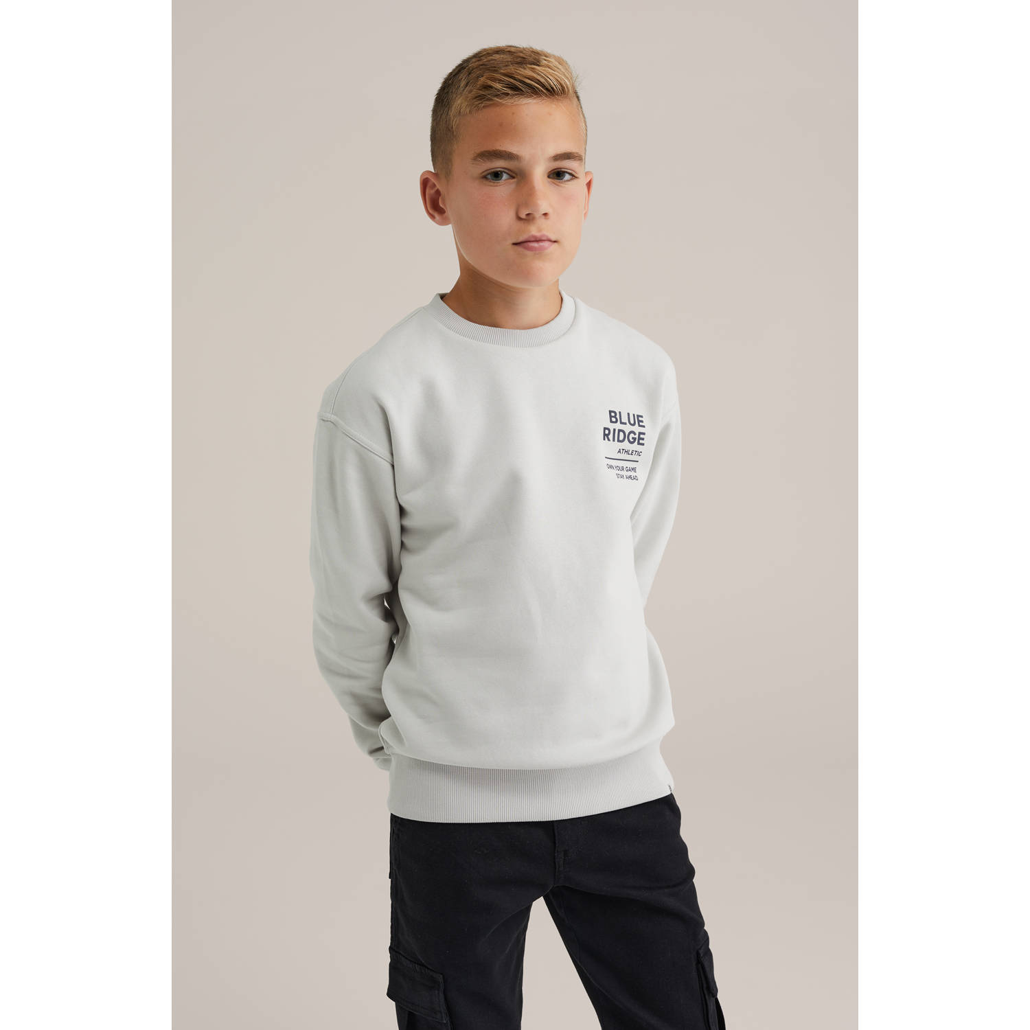WE Fashion Blue Ridge sweater ecru