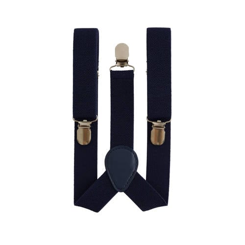 WE Fashion bretels donkerblauw afbeelding