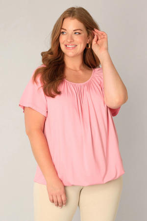 jersey top lichtroze