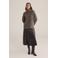 WE Fashion gebreide trui met wol taupe