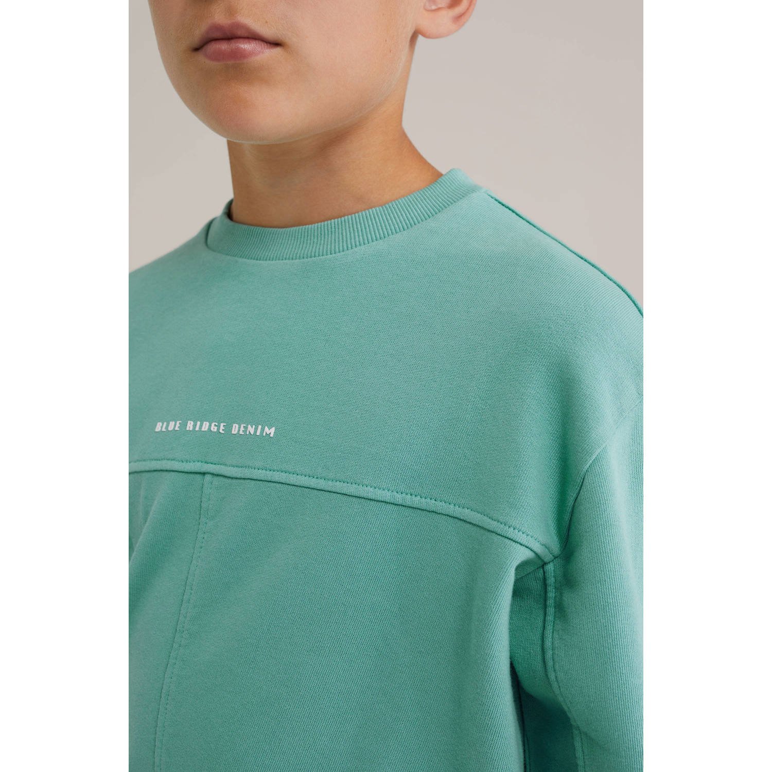 WE Fashion Blue Ridge sweater turquoise