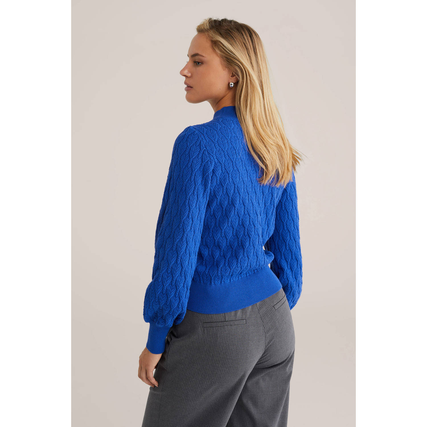 WE Fashion trui blauw