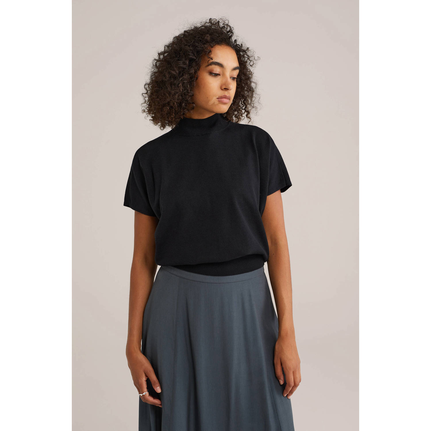 WE Fashion top zwart