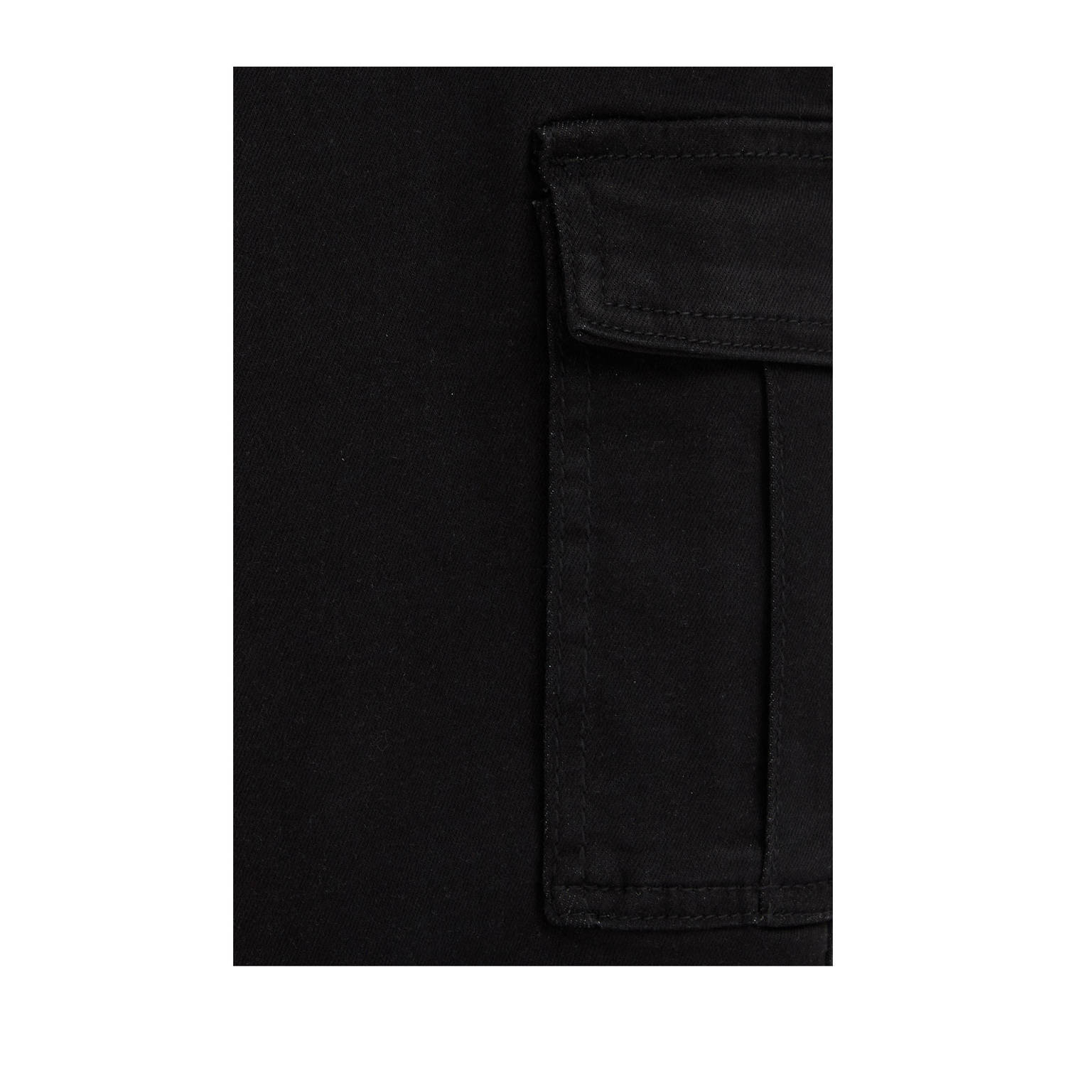 WE Fashion waist tapered jeans zwart