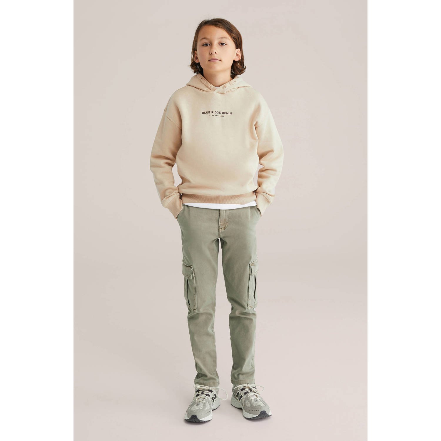 WE Fashion Blue Ridge hoodie beige