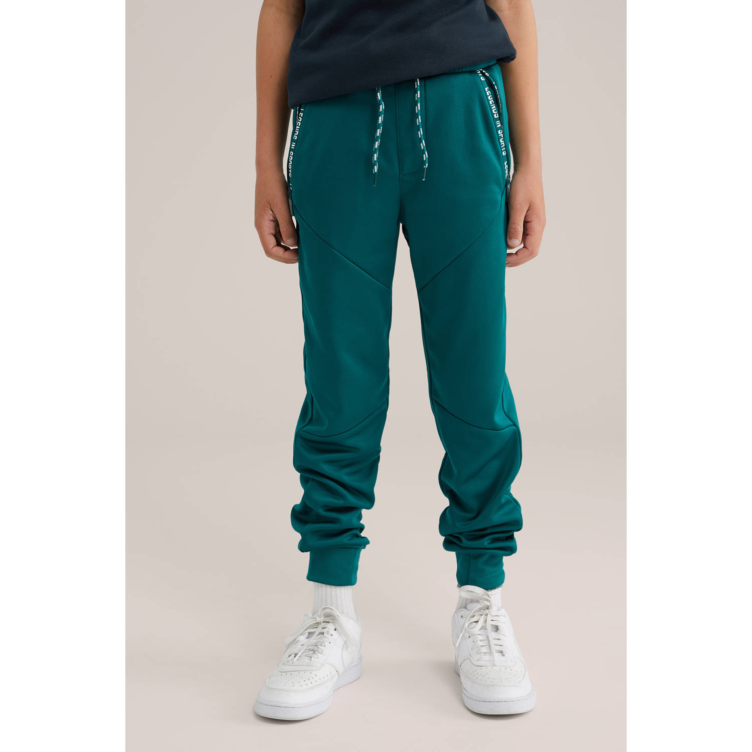 WE Fashion slim joggingbroek