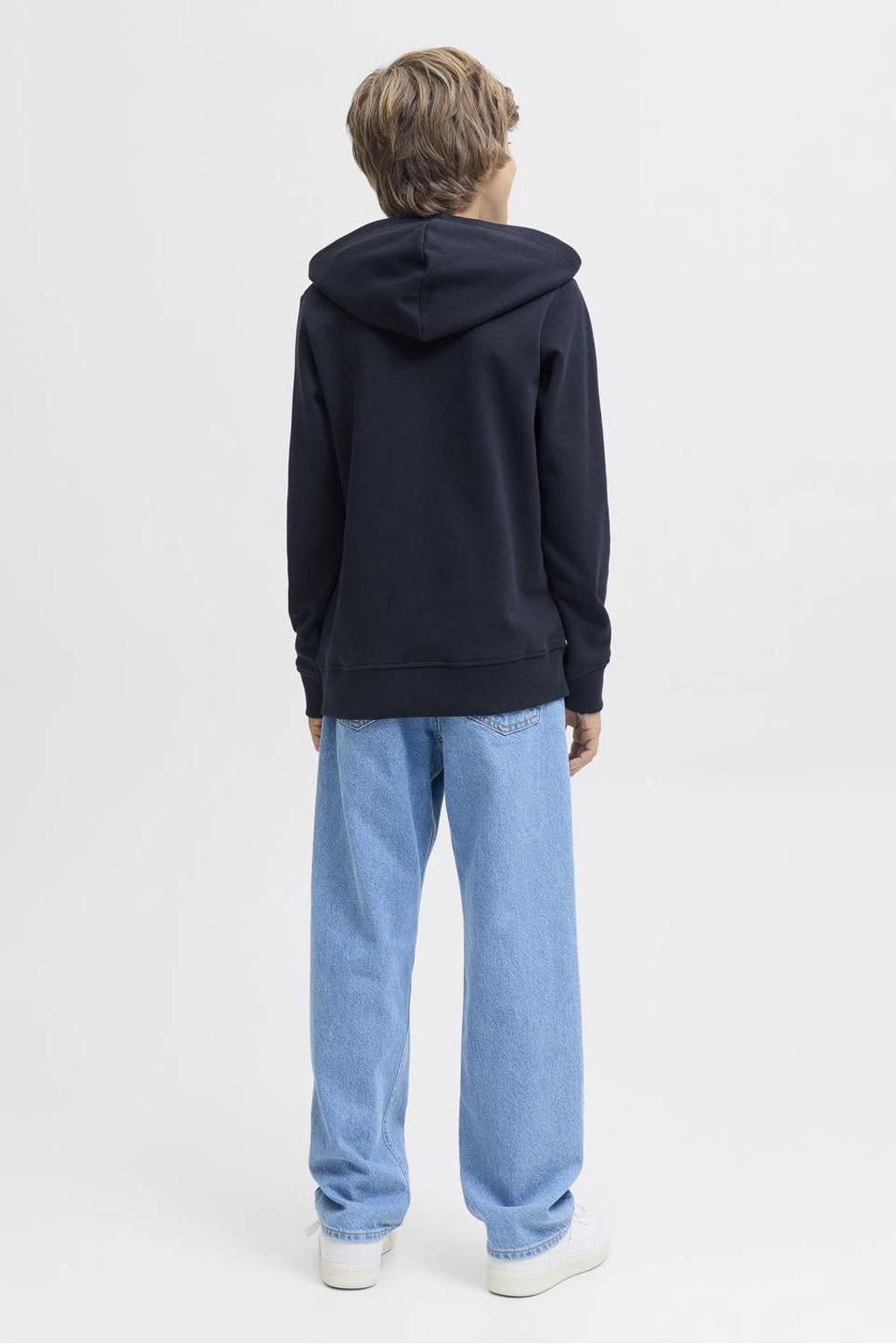 JACK & JONES JUNIOR hoodie donkerblauw