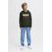 JACK & JONES JUNIOR hoodie donkergroen