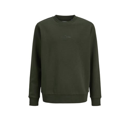 JACK & JONES JUNIOR sweater donkergroen afbeelding