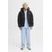 JACK & JONES JUNIOR gewatteerde jas zwart