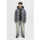 JACK & JONES JUNIOR gewatteerde jas grijs