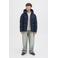 JACK & JONES JUNIOR gewatteerde jas donkerblauw
