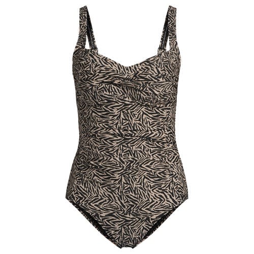 BEACHWAVE corrigerend badpak beige/zwart afbeelding